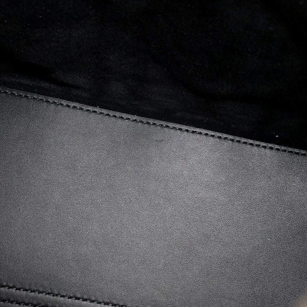 Dior Handbag Macro Cannage Toujour Leather Black — view 9