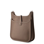 Hermes Shoulder Bag Evelyne 3 PM Etoupe Silver Taurillon Clemence — view 2