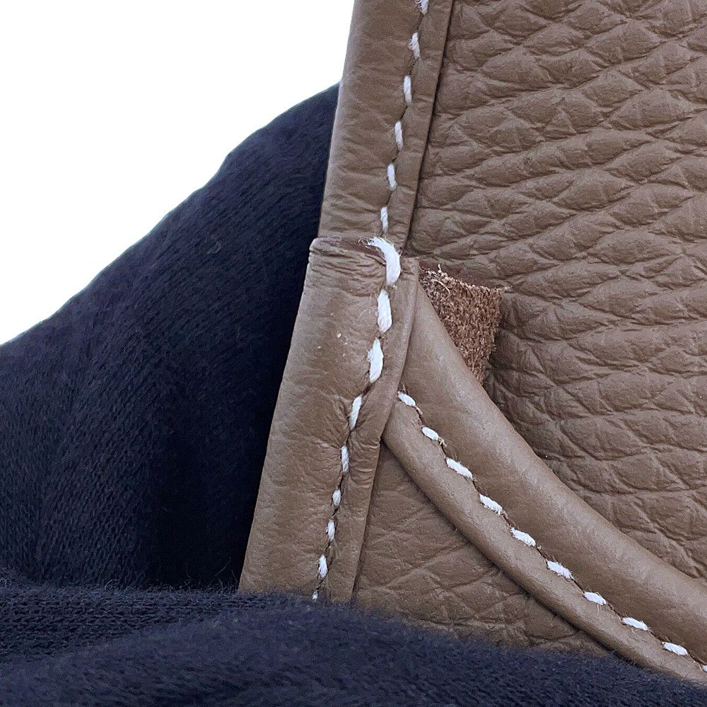Hermes Shoulder Bag Evelyne 3 PM Etoupe Silver Taurillon Clemence — view 6