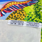 Hermes Carre 90 Nuba Mountain Scarf Silk 100% White — view 7
