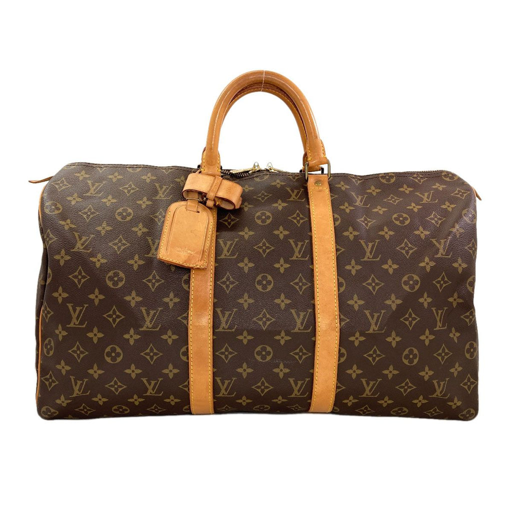 Louis Vuitton Keepall 50 Boston Bag Monogram Canvas