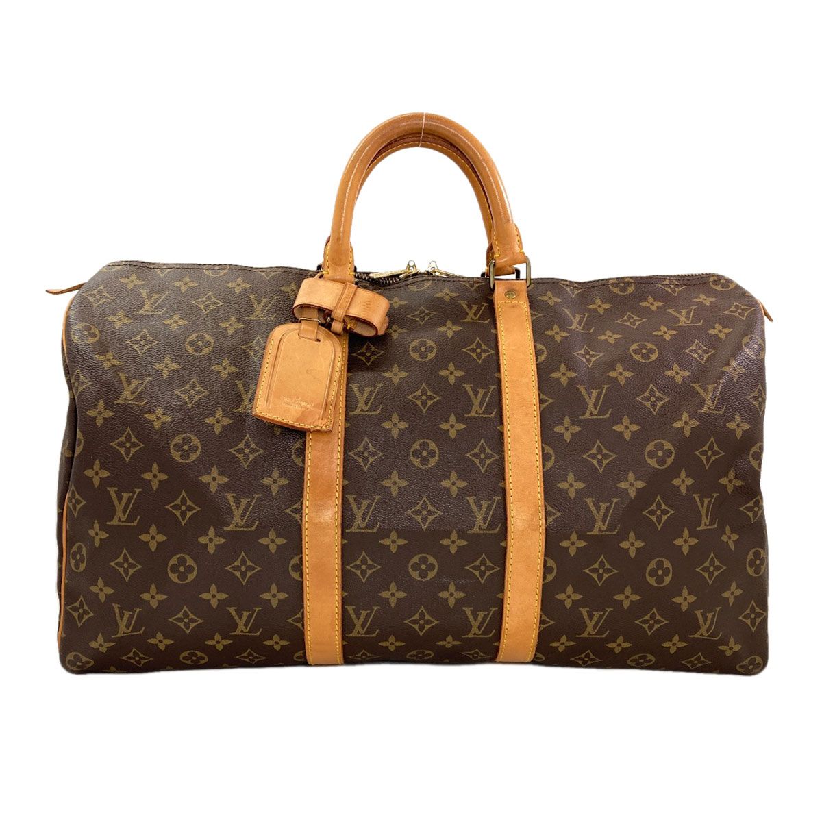 Louis Vuitton Keepall 50 Boston Bag Monogram Canvas