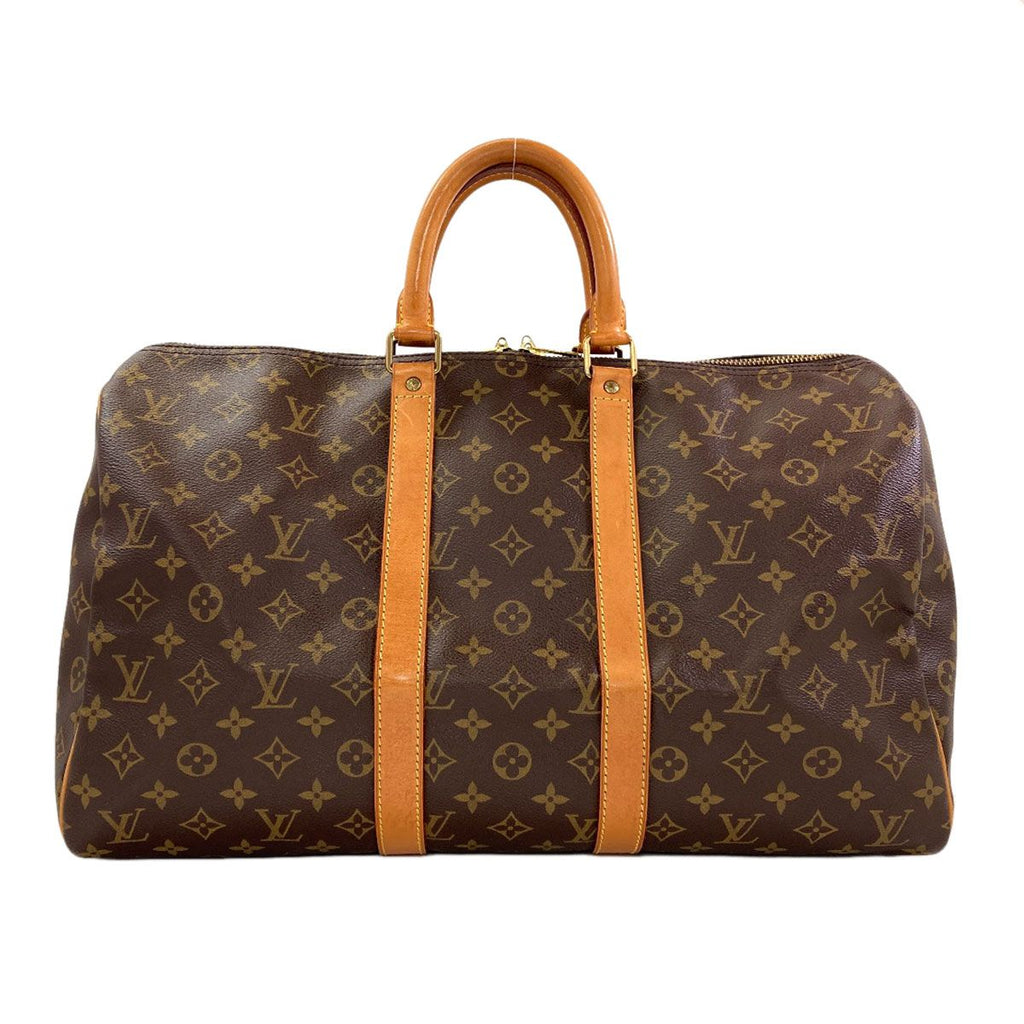 Louis Vuitton Keepall 45 Boston Bag Monogram Canvas