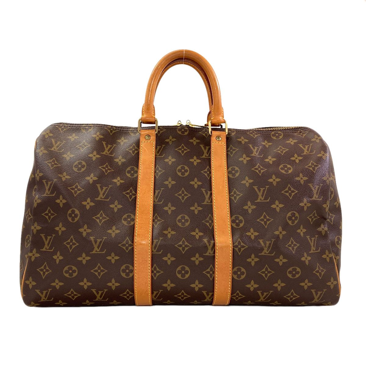 Louis Vuitton Keepall 45 Boston Bag Monogram Canvas
