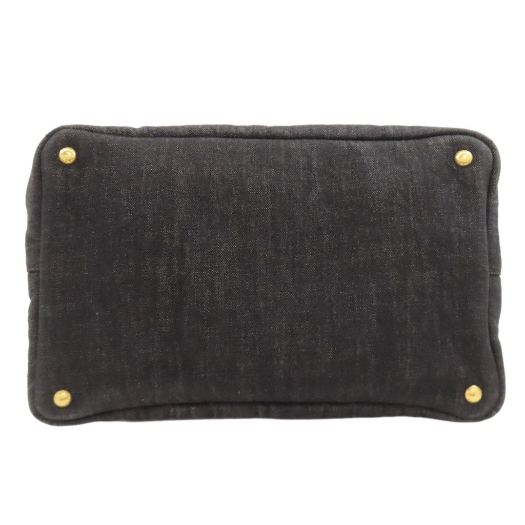 Prada Canapa 2-Way Handbag Denim — view 4