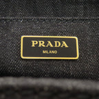 Prada Canapa 2-Way Handbag Denim — view 6