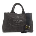 Prada Canapa 2-Way Handbag Denim