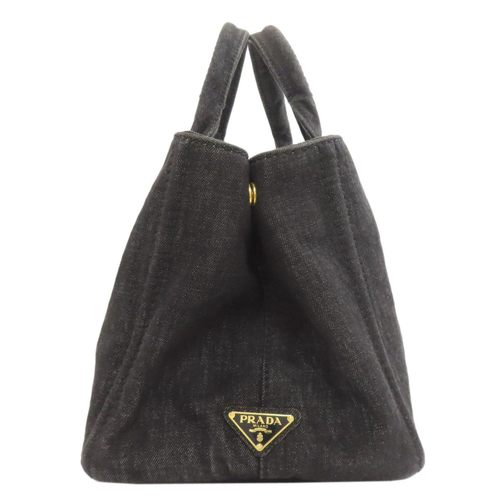 Prada Canapa 2-Way Handbag Denim — view 3