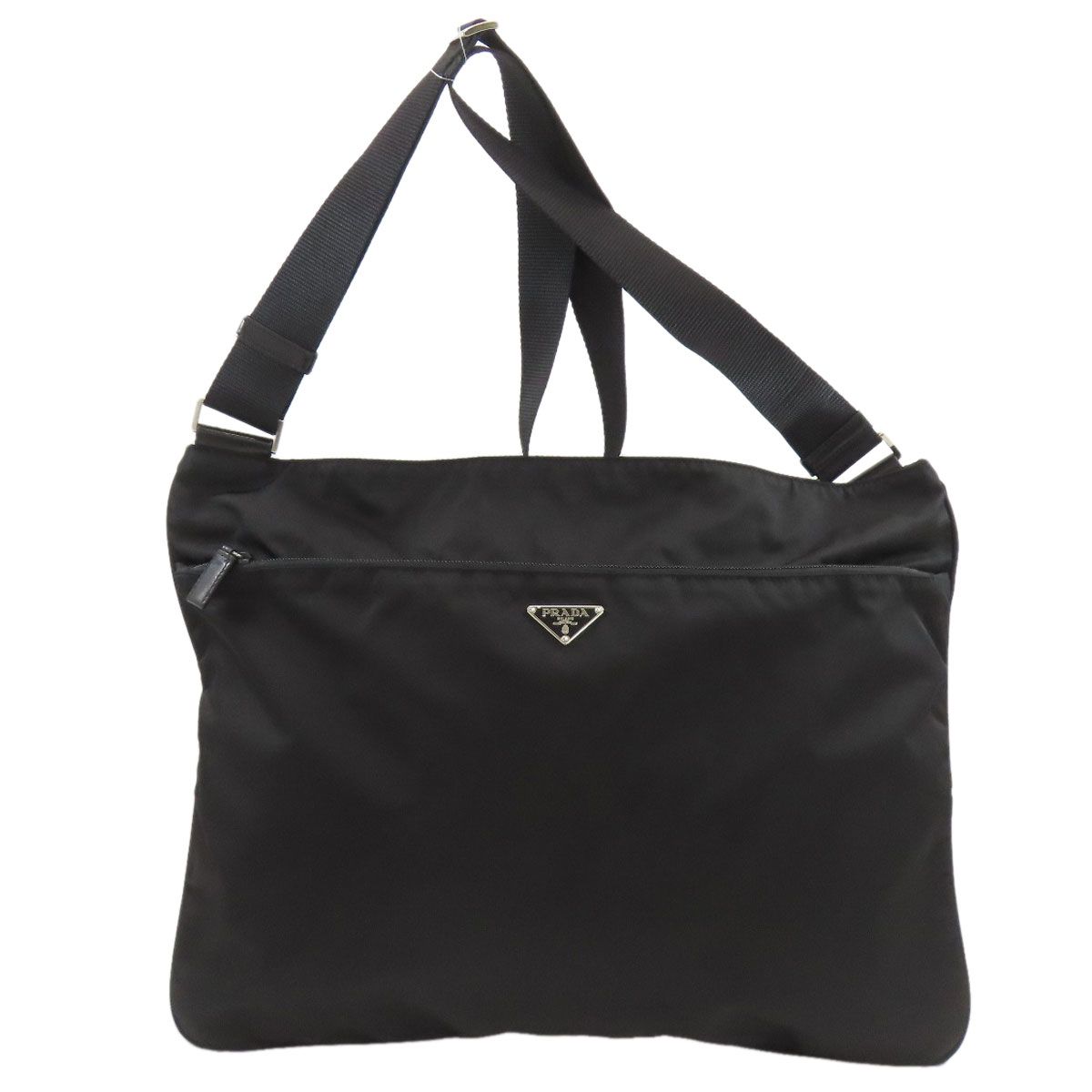 Prada Logo Shoulder Bag Nylon