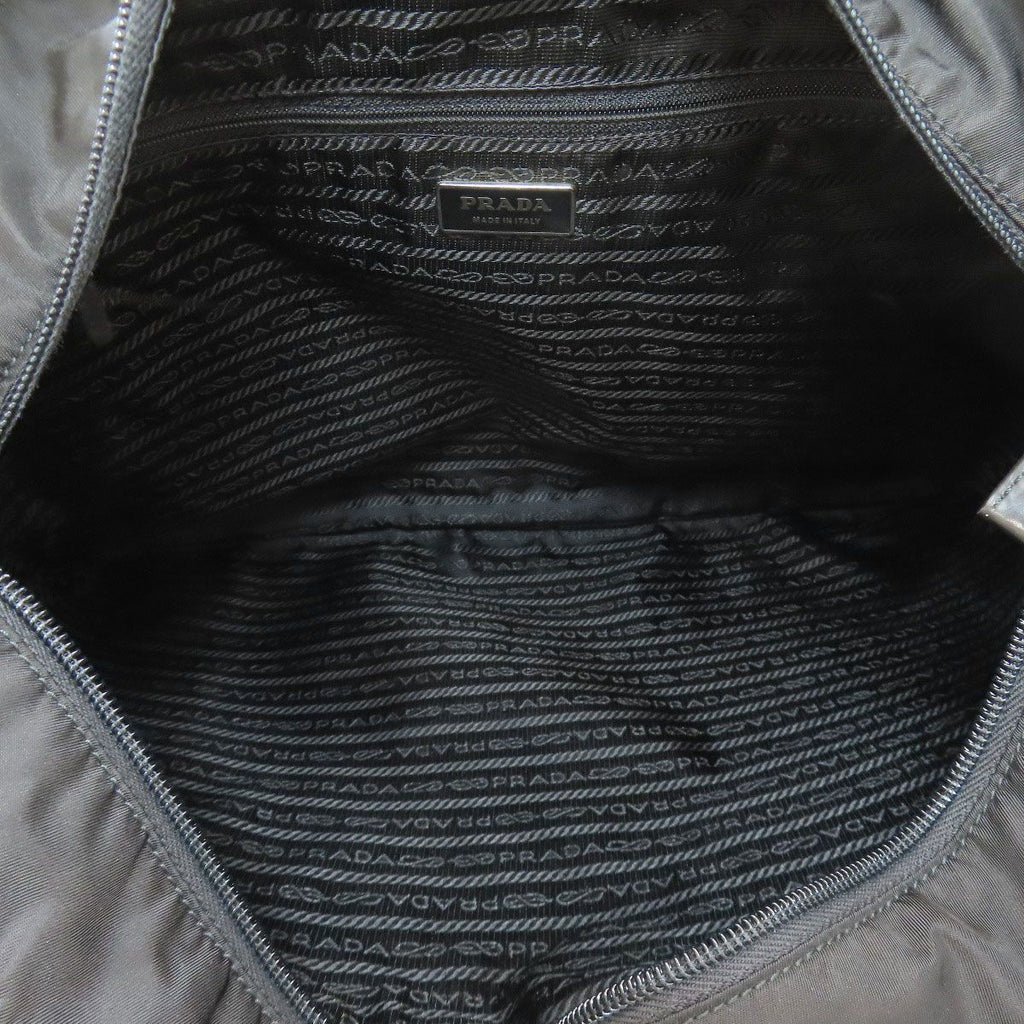 Prada Logo Shoulder Bag Nylon — view 5