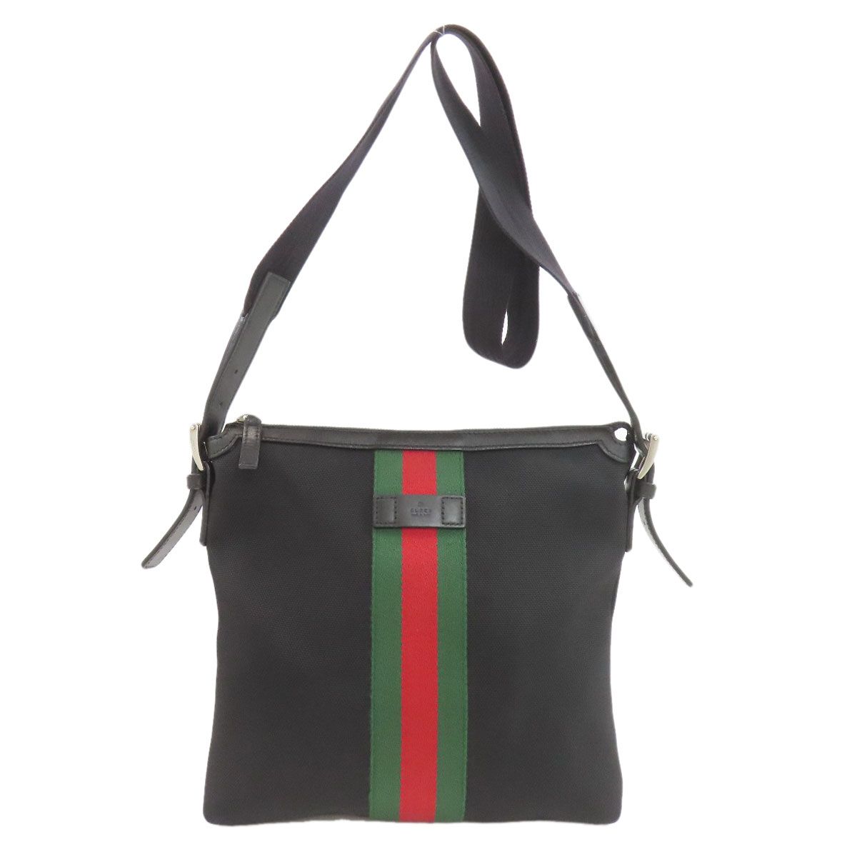 Gucci Sherry Line Shoulder Bag Canvas
