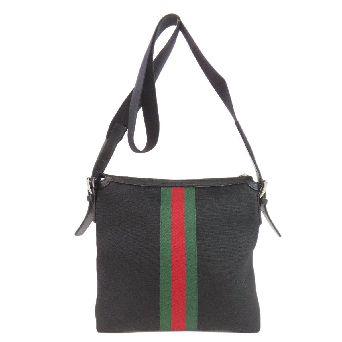 Gucci Sherry Line Shoulder Bag Canvas — view 2