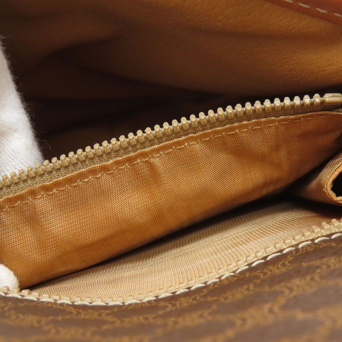 Celine Macadam Shoulder Bag Leather — view 9
