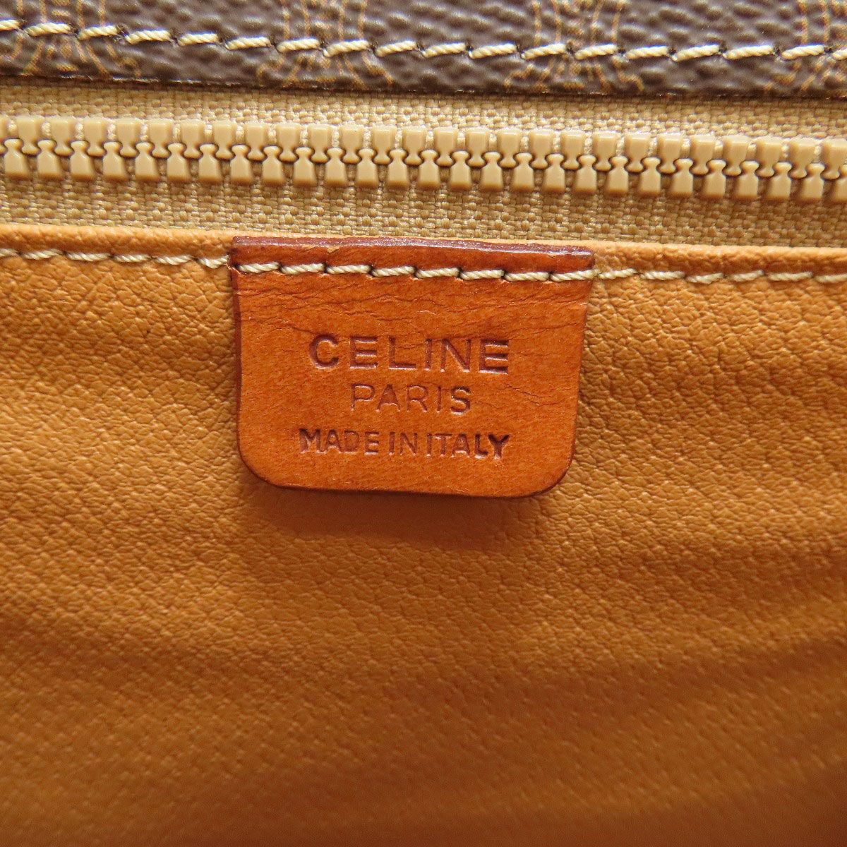 Celine Macadam Shoulder Bag Leather — view 6