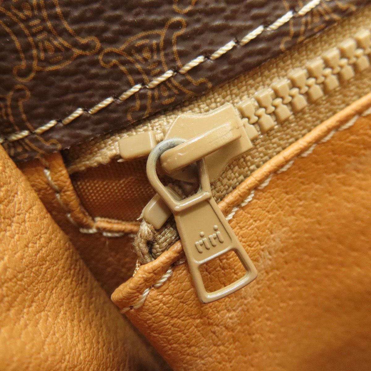 Celine Macadam Shoulder Bag Leather — view 8