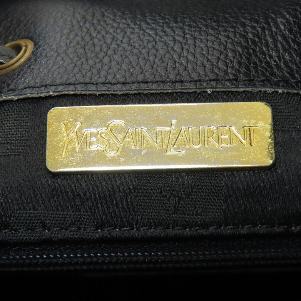 Saint Laurent Braided Shoulder Bag Leather — view 6