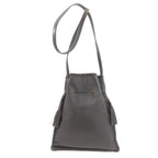 Saint Laurent Braided Shoulder Bag Leather — view 2