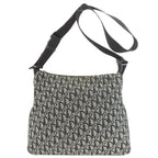 Dior Trotter Pattern Shoulder Bag Canvas