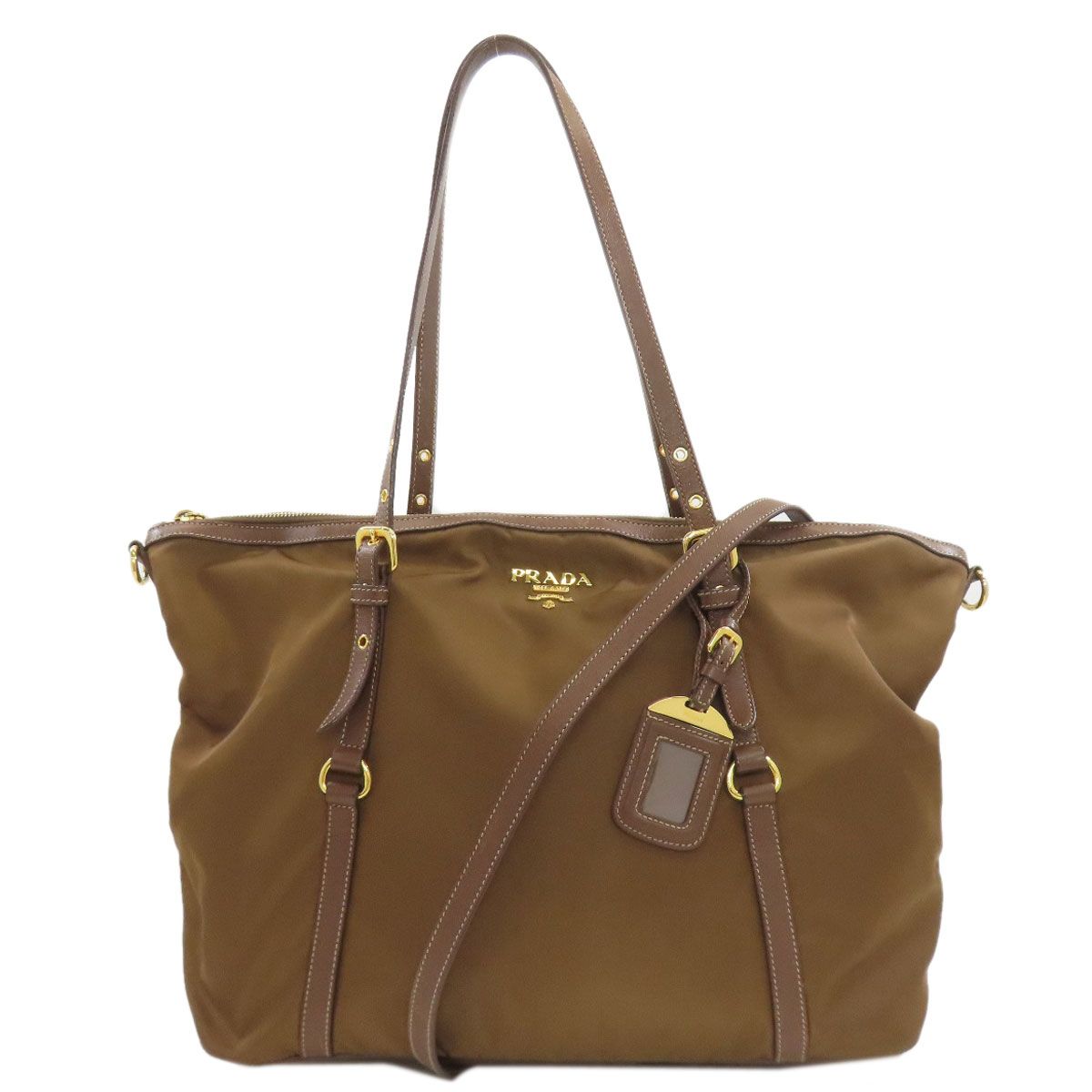 Prada 2-Way Handbag Nylon