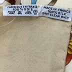 Hermes Carre 90 Luna Park Amusement Scarf Silk Yellow — view 6