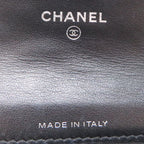 Chanel Card Case Card Holders Black — view 6