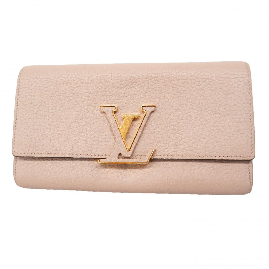 Louis Vuitton Wallet Taurillon Portefeuille Capucines Galle