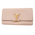 Louis Vuitton Wallet Taurillon Portefeuille Capucines Galle