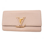 Louis Vuitton Wallet Taurillon Portefeuille Capucines Galle