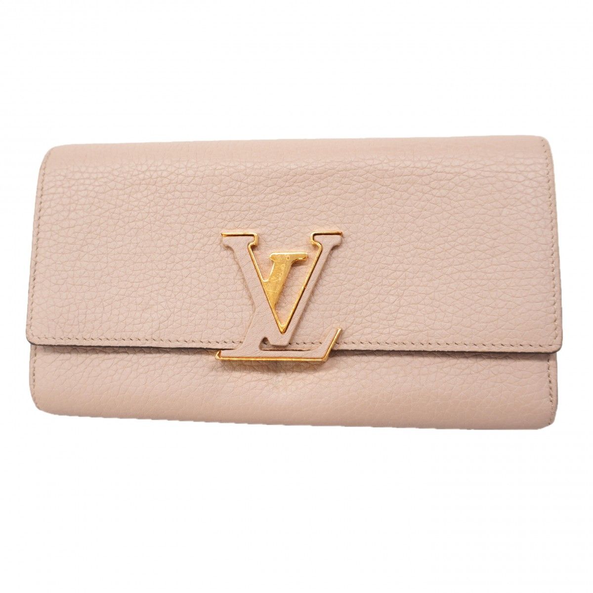 Louis Vuitton Wallet Taurillon Portefeuille Capucines Galle