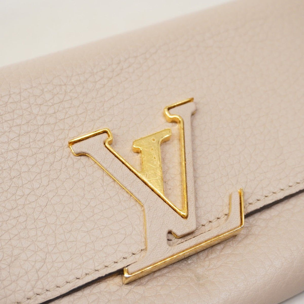 Louis Vuitton Wallet Taurillon Portefeuille Capucines Galle — view 7