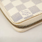 Louis Vuitton Wallet Damier Azur Zippy White — view 8
