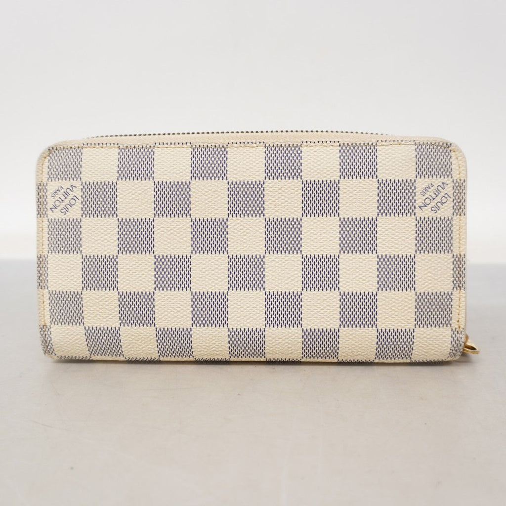 Louis Vuitton Wallet Damier Azur Zippy White — view 9