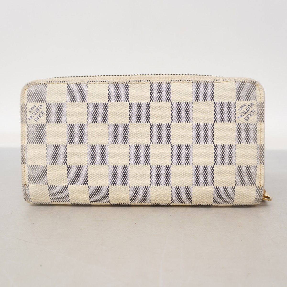 Louis Vuitton Wallet Damier Azur Zippy White — view 9