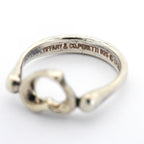 Tiffany & Co Ring Open Heart 925 Sterling Silver — view 4