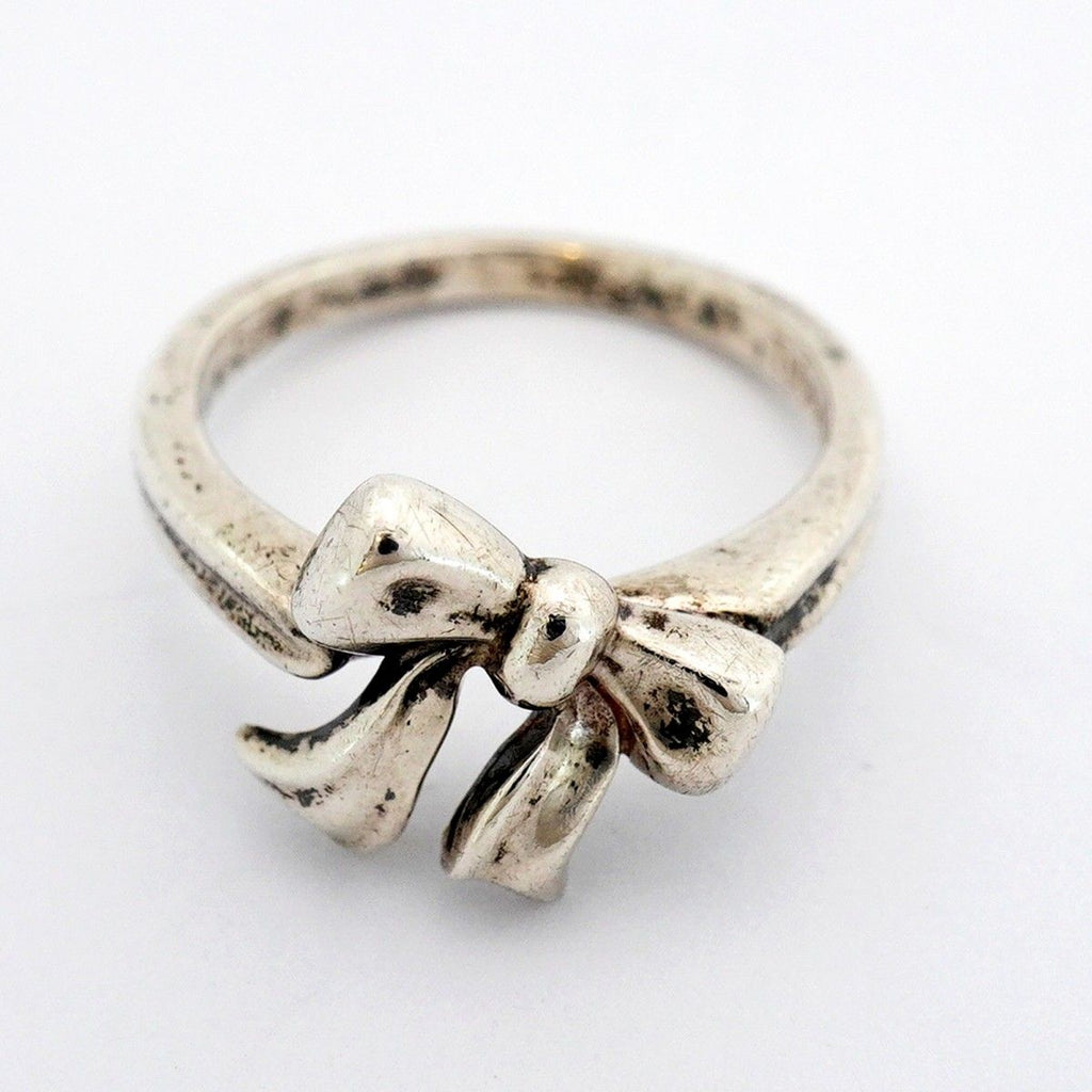 Tiffany & Co Ring Ribbon 925 Sterling Silver — view 3