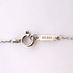 Tiffany & Co Necklace Heart Tag Key Silver — view 5