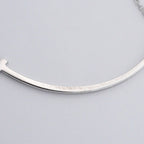Tiffany & Co Necklace T Smile Small 18k White Gold — view 7
