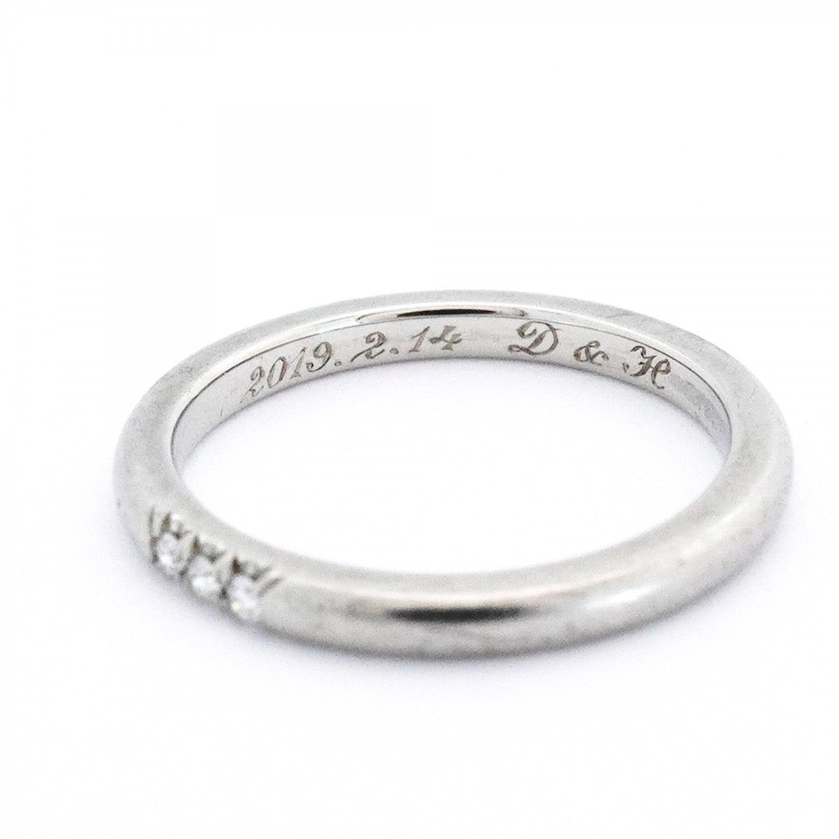 Tiffany & Co Ring Forever Platinum Diamond — view 6