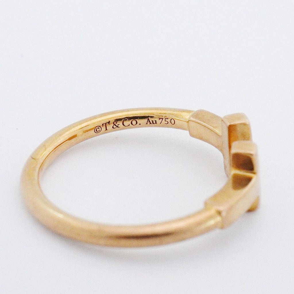 Tiffany & Co Ring T Wire 18k Pink Gold — view 4