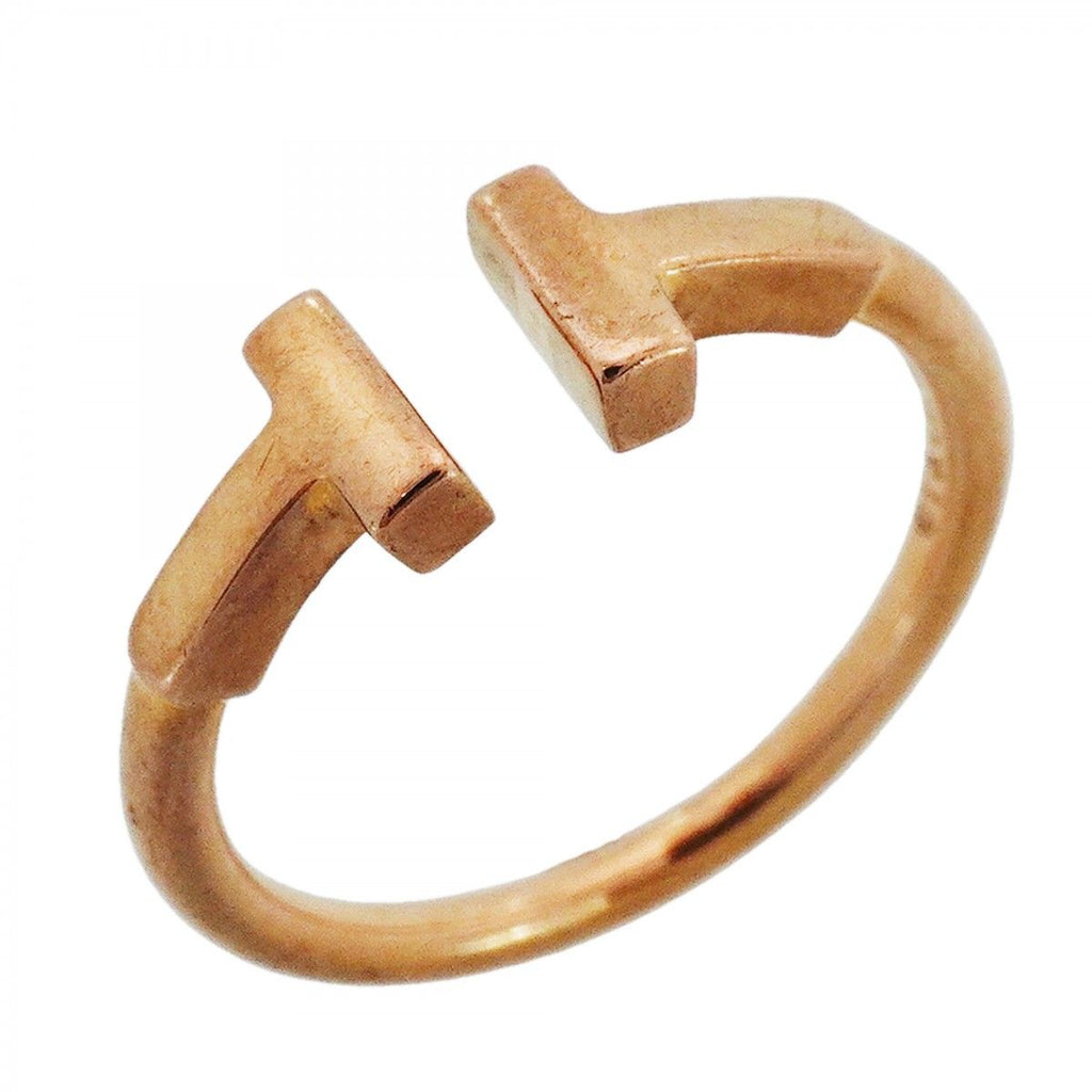 Tiffany & Co Ring T Wire 18k Pink Gold