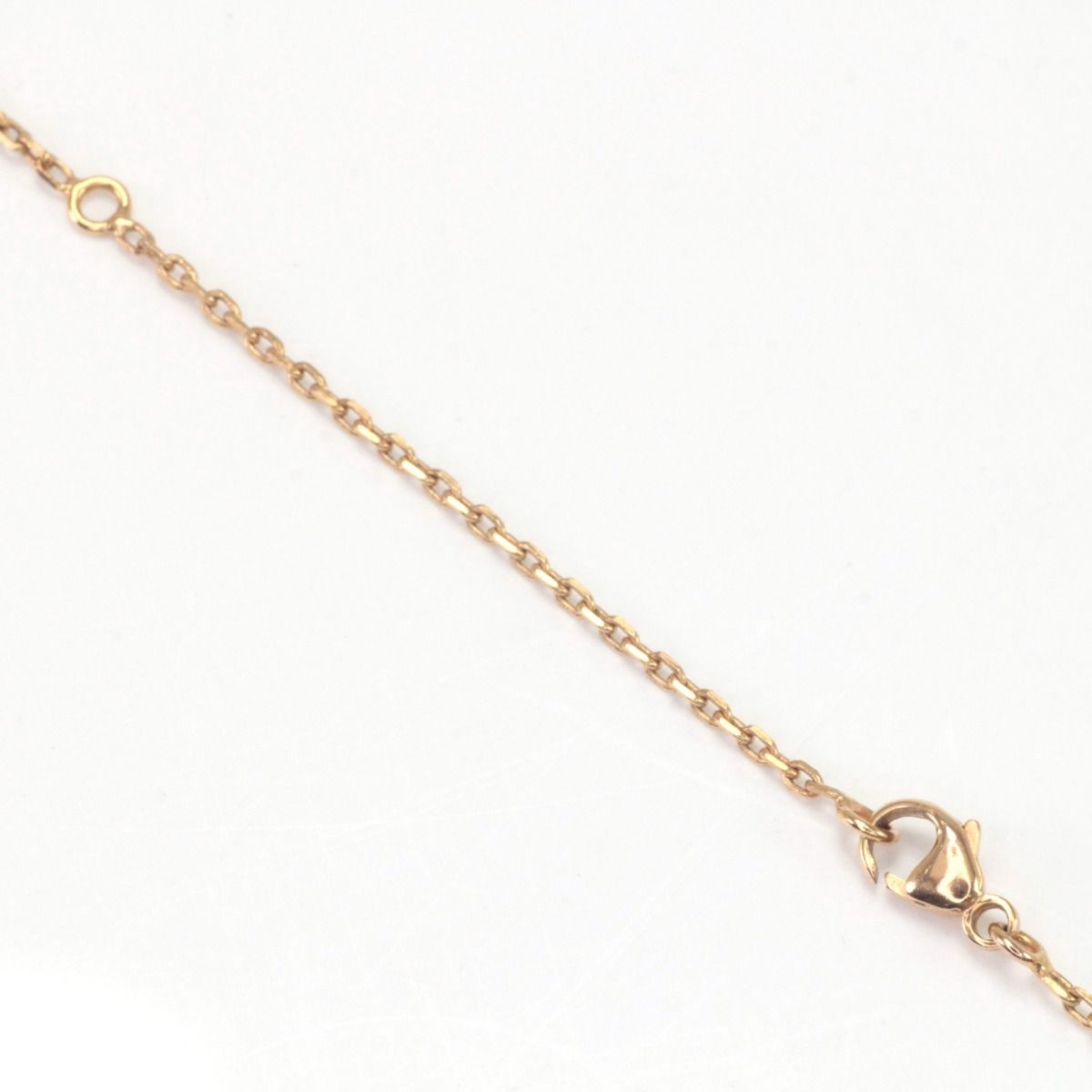 Hermes Aileen Necklace Gold Pink — view 7