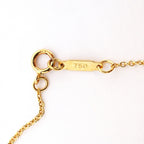 Tiffany & Co Necklace Signature 18k Yellow Gold Diamond — view 5
