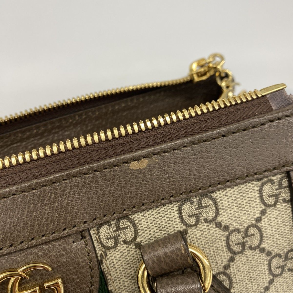Gucci Handbag Ophidia Brown Gold 2-Way — view 7