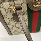 Gucci Handbag Ophidia Brown Gold 2-Way — view 8
