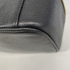 Chanel Vanity Bag Caviar Leather Black Gold — view 6