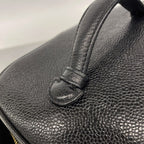 Chanel Vanity Bag Caviar Leather Black Gold — view 7