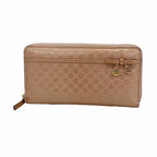 Gucci Wallet Micro Guccissima Enamel Pink Champagne Gold