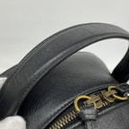 Gucci Backpack GG Marmont Leather Black Gold — view 8