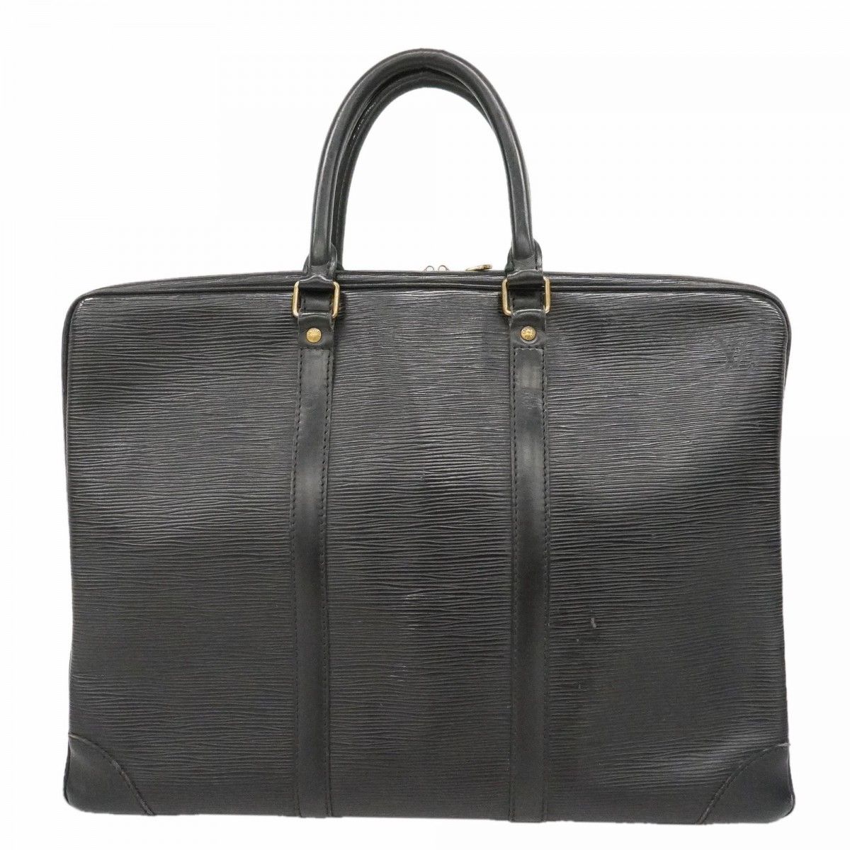 Louis Vuitton Briefcase Epi Porte Documents Voyage Noir