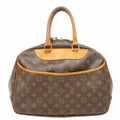 Louis Vuitton Handbag Monogram Deauville Brown